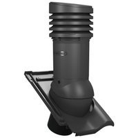 Kominek z odpływem kondensatu Tile Evo do dachówki ceramicznej o średnicy 150 mm