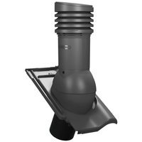 Kominek z odpływem kondensatu Tile Evo do dachówki ceramicznej o średnicy 150 mm