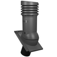 Kominek z odpływem kondensatu Tile Evo do dachówki ceramicznej o średnicy 150 mm