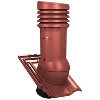 Kominek z odpływem kondensatu Tile Evo do dachówki ceramicznej o średnicy 150 mm