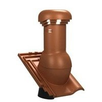 Kominek z odpływem kondensatu Tile Pro do dachówki ceramicznej o średnicy 150 mm