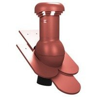 Kominek z odpływem kondensatu Tile Pro do dachówki ceramicznej o średnicy 150 mm