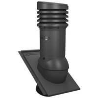 Kominek z odpływem kondensatu Tile Evo do dachówki ceramicznej o średnicy 150 mm