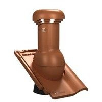Kominek z odpływem kondensatu Tile Pro do dachówki ceramicznej o średnicy 150 mm