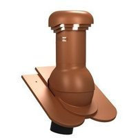 Kominek z odpływem kondensatu Tile Pro do dachówki ceramicznej o średnicy 150 mm