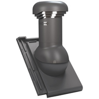 Kominek z odpływem kondensatu Tile Pro do dachówki ceramicznej o średnicy 150 mm