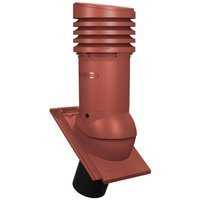 Kominek z odpływem kondensatu Tile Evo do dachówki ceramicznej o średnicy 150 mm