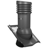 Kominek z odpływem kondensatu Tile Evo do dachówki ceramicznej o średnicy 150 mm