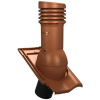 Kominek z odpływem kondensatu Tile Evo do dachówki ceramicznej o średnicy 150 mm