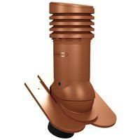 Kominek z odpływem kondensatu Tile Evo do dachówki ceramicznej o średnicy 150 mm