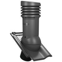 Kominek z odpływem kondensatu Tile Evo do dachówki ceramicznej o średnicy 150 mm