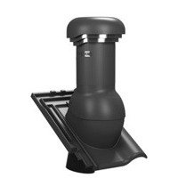 Kominek z odpływem kondensatu Tile Pro do dachówki ceramicznej o średnicy 150 mm