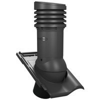 Kominek z odpływem kondensatu Tile Evo do dachówki ceramicznej o średnicy 150 mm