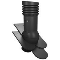 Kominek z odpływem kondensatu Tile Evo do dachówki ceramicznej o średnicy 150 mm