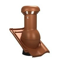 Kominek z odpływem kondensatu Tile Pro do dachówki ceramicznej o średnicy 150 mm