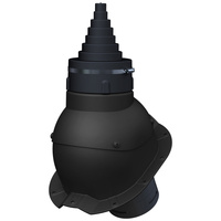 Przejście antenowe Parotec do blachy trapezowej