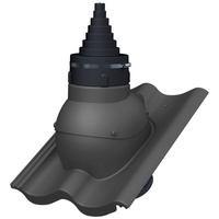 Przejście antenowe Parotec do dachówki betonowej