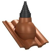 Przejście antenowe Parotec do dachówki betonowej