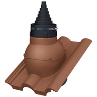 Przejście antenowe Parotec do dachówki betonowej