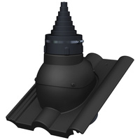 Przejście antenowe Parotec do dachówki betonowej