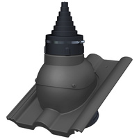 Przejście antenowe Parotec do dachówki betonowej