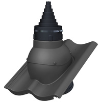 Przejście antenowe Parotec do dachówki betonowej