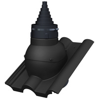 Przejście antenowe Parotec do dachówki betonowej