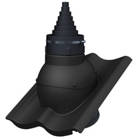 Przejście antenowe Parotec do dachówki betonowej