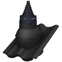 Przejście antenowe Parotec do dachówki betonowej