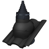 Przejście antenowe Parotec do dachówki betonowej