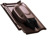 Przejście solarne i fotowoltaiczne Parotec do dachówki ceramicznej