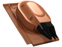 Przejście solarne i fotowoltaiczne Parotec do dachówki ceramicznej