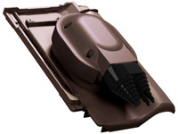 Przejście solarne i fotowoltaiczne Parotec do dachówki ceramicznej