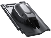 Przejście solarne i fotowoltaiczne Parotec do dachówki ceramicznej