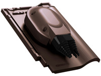 Przejście solarne i fotowoltaiczne Parotec do dachówki ceramicznej