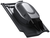 Przejście solarne i fotowoltaiczne Parotec do dachówki ceramicznej