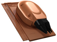 Przejście solarne i fotowoltaiczne Parotec do dachówki ceramicznej