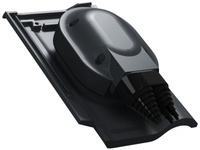 Przejście solarne i fotowoltaiczne Parotec do dachówki ceramicznej