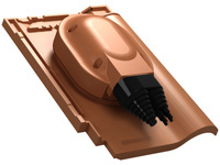 Przejście solarne i fotowoltaiczne Parotec do dachówki ceramicznej