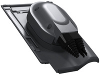 Przejście solarne i fotowoltaiczne Parotec do dachówki ceramicznej