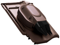 Przejście solarne i fotowoltaiczne Parotec do dachówki ceramicznej