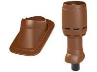 VILPE Kominek 110/IS/350 FLOW do pokryć płaskich Vino