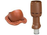 Kominek izolowany VILPE 125mm/500mm FLOW do blachodachówki