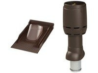 Uniwersalny kominek VILPE 125/IS/500mm Flow Unitile do dachówki