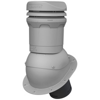 Kominek wentylacyjny niski DN125 mm Parotec do pokryć płaskich