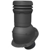 Kominek wentylacyjny niski DN125 mm Parotec do blachodachówki - Profil B01