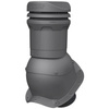 Kominek wentylacyjny niski DN125 mm Parotec do blachodachówki - Profil B15