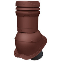 Kominek wentylacyjny niski DN125 mm Parotec do blachodachówki - Profil B09