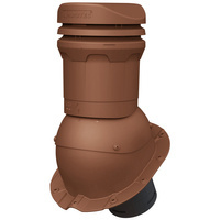 Kominek wentylacyjny niski DN125 mm Parotec do blachodachówki - Profil B13