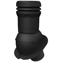Kominek wentylacyjny niski DN125 mm Parotec do blachodachówki - Profil B13